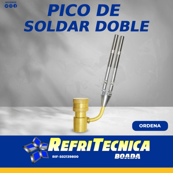 Pico De Soldar Doble