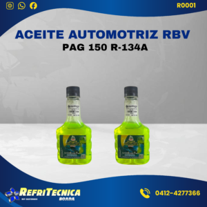 Aceite Automotriz RBV PAG 150 R-134A