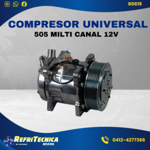 Compresor Universal 505 Milti Canal 12V