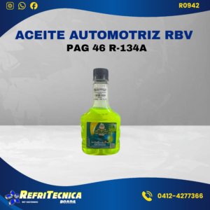 Aceite Automotriz RBV PAG 46 R-134A