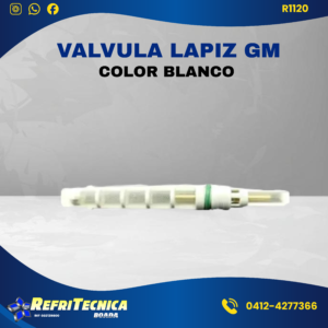 Valvula Lapiz GM Color Blanco