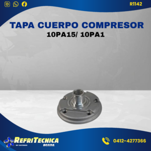 Tapa Cuerpo Compresor 10PA15/ 10PA1