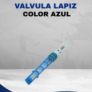 Valvula Lapiz Color Azul