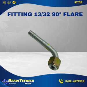 Fitting 13/32 90° Flare