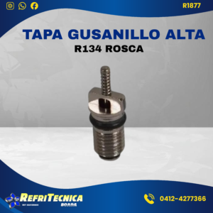 Tapa Gusanillo Alta R134 Rosca