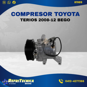 Comrpesor Toyota Terios 2008-12 Bego