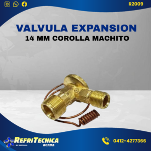 Valvula Expansion 14 MM Corolla Machito